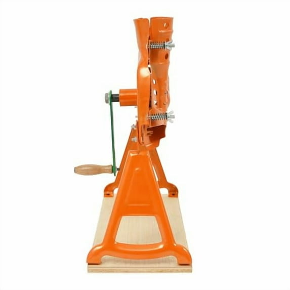 Corn Sheller Hand Crank, Hand Corn Sheller with Stand & Handle, Portable Dry Corn Sheller Heavy Duty Iron Corn Shelling Machine for Small Farm and Household Usage