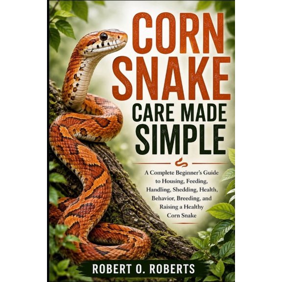 Corn Snake Care Made Simple: A Complete Beginner's Guide to Housing, Feeding, Handling, Shedding, Health, Behavior, Bree, (Paperback)
