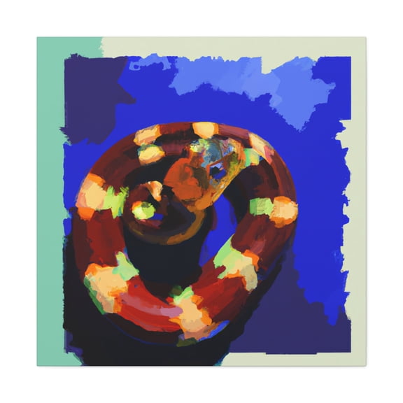 "Corn Snake Pop Art" - Canvas