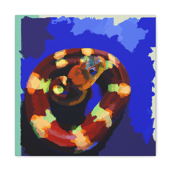 "Corn Snake Pop Art" - Canvas