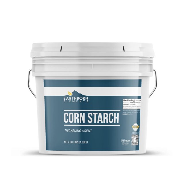 Corn Starch 2 Gallon Bucket, Thickening Agent, Cooking & Baking Staple