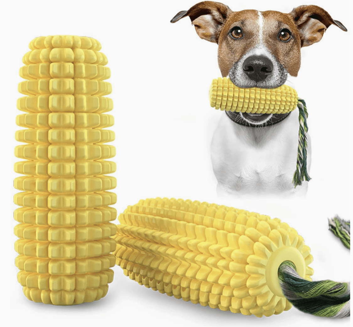 Corn Stick Dental Cleaning Dog Chew Toy - Halloween Edition (Pack of 2)