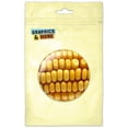 thumbnail image 1 of Corn on the Cob Kernels Refrigerator Button Magnet, 1 of 2
