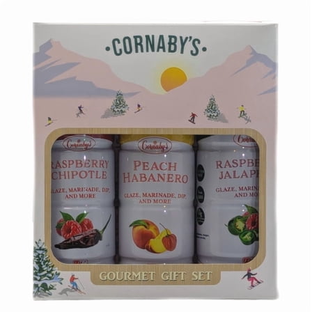 Cornaby’s 3 Pack Savory Sauce (14.9 oz.) |Grilling Sauce for Chicken, Steak, Burgers, Fish, or Ribs | All-Natural, Vegan & Gluten-free