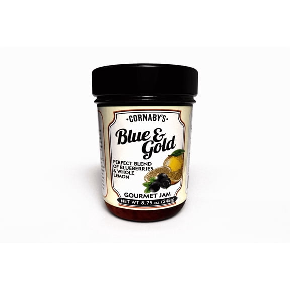 Cornaby's Blue & Gold Gourmet Jam, Gluten-Free, 8.75 oz