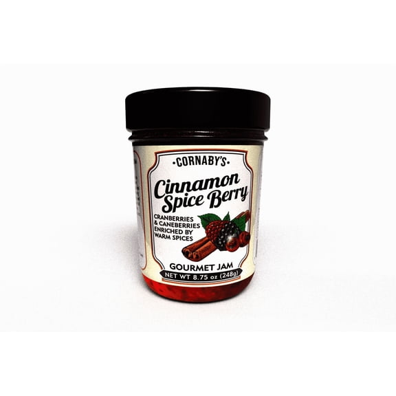 Cornabys - Cinnamon Spice Berry Gourmet Jam | Gluten-free, Non-GMO | (8.75 oz)