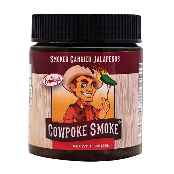 Cornabys - Cowpoke Smoke Jalapeno Smoked Relish | Gluten-Free, Non-GMO | Smoked Hot Relish | 13 oz each