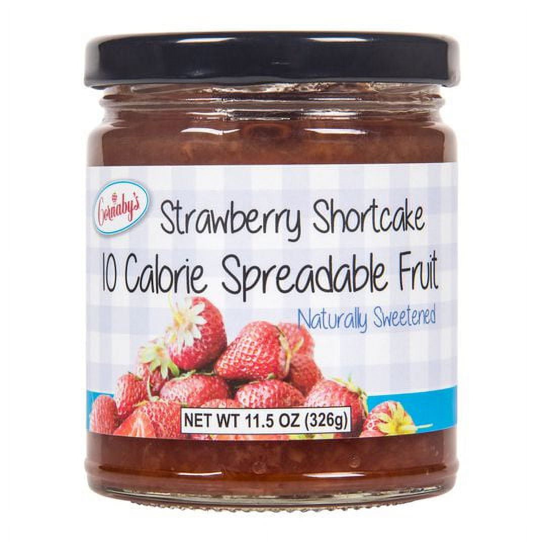 Cornaby's Spreadable Fruit Jam, Sugar Free, Strawberry Shortcake11.5