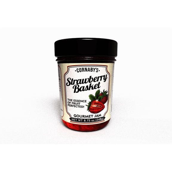 Cornaby's Strawberry Basket Gourmet Jam Gluten-Free, 8.75 oz