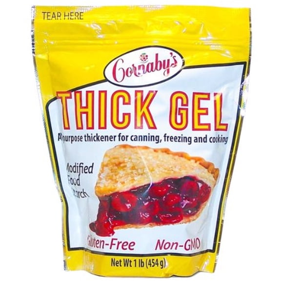 Cornabys - Thick Gel Instant Cooking Thickener (1 LB) | Gluten-Free, Non-GMO | Starch for Sauces, Gravies & Freezer-Safe Fillings