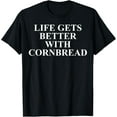 thumbnail image 1 of Cornbread Apparel - Unique Funny Cornbread Lover Design T-ShirtMen's and women's short-sleeved pure cotton shirts, 1 of 6