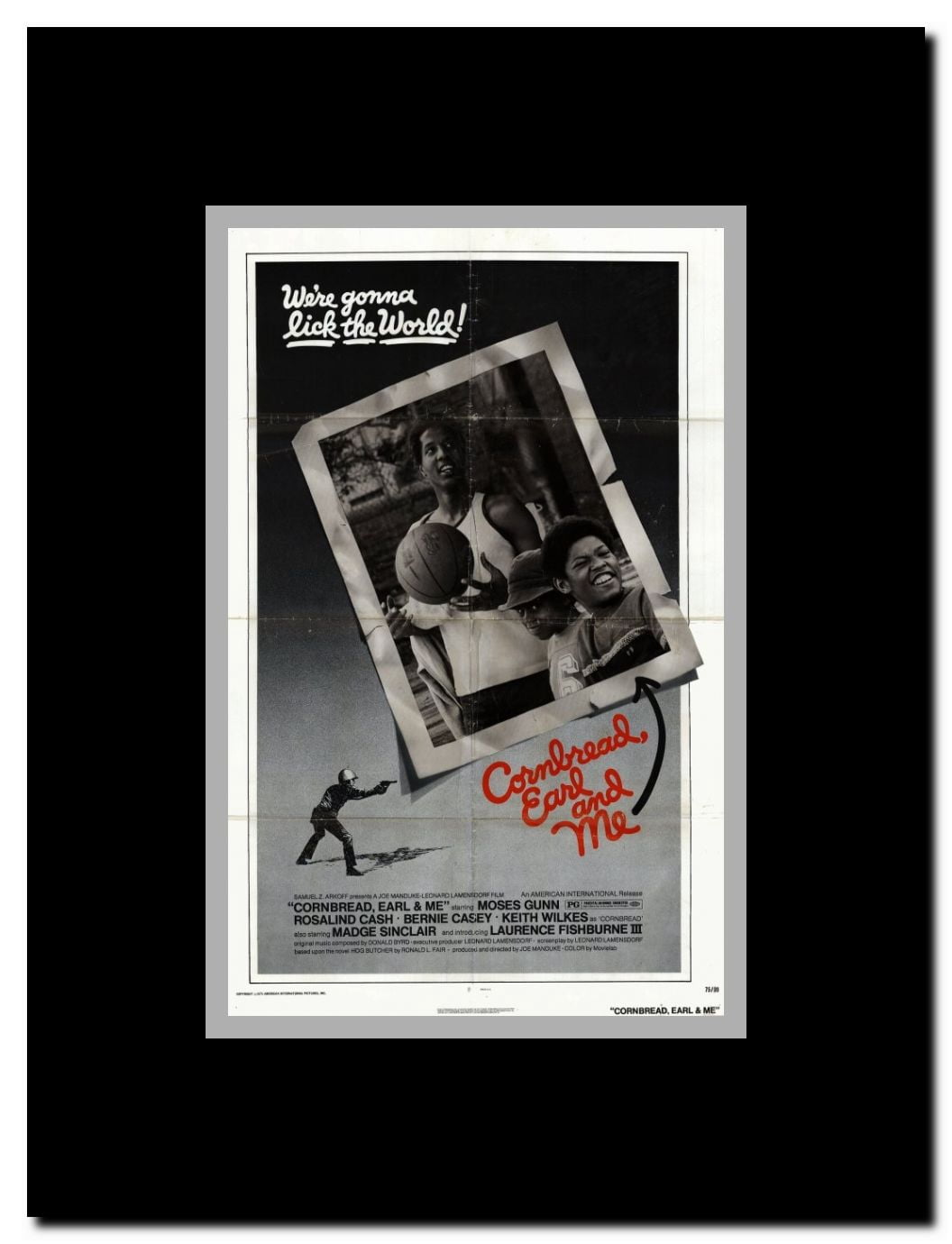 Cornbread Earl & Me Framed Movie Poster