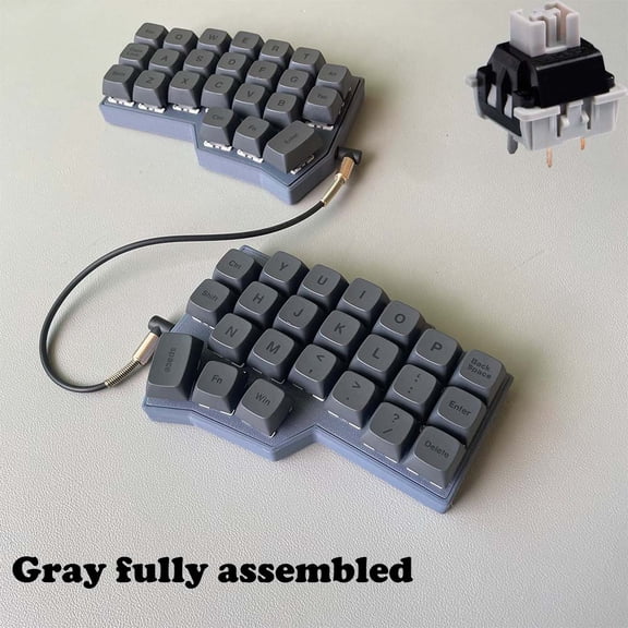 Corne V4.1 Split Ergonomics Hot-swappable MX Mechanical Keyboard Wired South RGB VIAL fully rogrammable