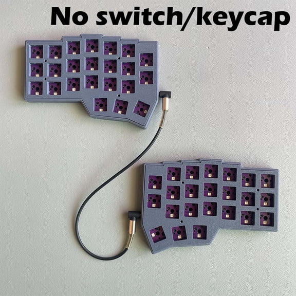Corne V4.1 Split Ergonomics Hot-swappable MX Mechanical Keyboard Wired South RGB VIAL fully rogrammable