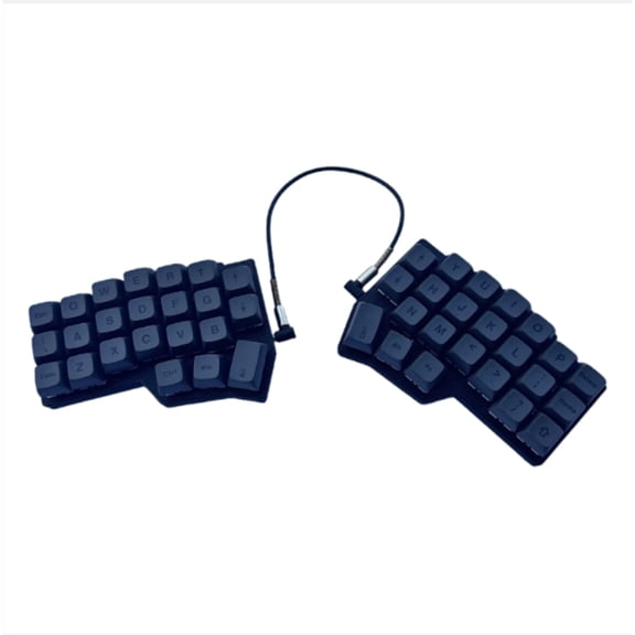 Corne V4 Split Keyboard with Keycaps and Switches Included, Hot-Swappable Ergo Design, RGB Backlight