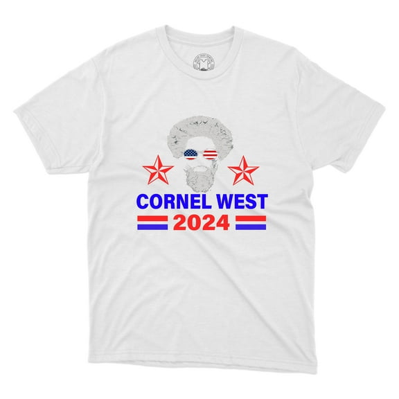 Cornel West For President 2024 Shirt Patriotic Gift Election Printed Unisex Tee