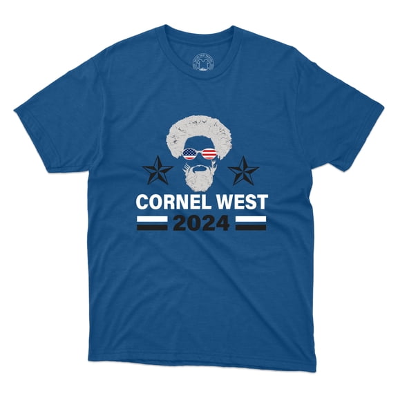 Cornel West For President 2024 Shirt Patriotic Gift Election Printed Unisex Tee
