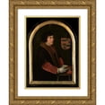 thumbnail image 1 of Cornelis Engelsz. 19x24 Gold Ornate Framed and Double Matted Museum Art Print Titled - Portrait of Pieter Salina (C. 1620), 1 of 4