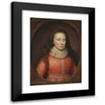 thumbnail image 1 of Cornelis Jonson van Ceulen 11x14 Black Modern Framed Museum Art Print Titled - Martha Temple, Lady Penyston (1619), 1 of 5
