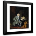 thumbnail image 1 of Cornelis Troost 12x14 Black Modern Framed Museum Art Print Titled - Portrait off and Member of the Van the Merch Family (1736), 1 of 5
