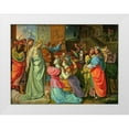 thumbnail image 1 of Cornelius, Peter von 24x19 White Modern Wood Framed Museum Art Print Titled - The Parable of Wise and Foolish Virgins , 1 of 4