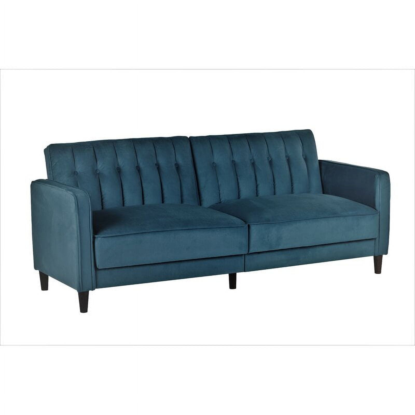 Cornell 81'' Velvet Square Arm Sleeper