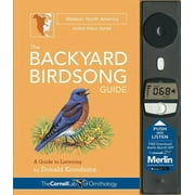 Cornell Lab of Ornithology The Backyard Birdsong Guide Western North America A Guide to Listening, Hardcover