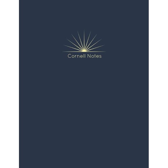 Cornell Notes: 120 Page 8.5x11 Note Taking System for Students and Meetings, (Paperback)