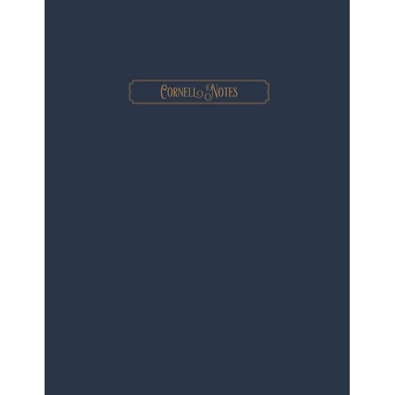 Cornell Notes: Classic Note Taking System for School and Meetings, (Paperback)