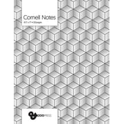 Cornell Notes Geometric Cubes - Best Note Taking System for Students, Writers, Conferences. Cornell Notes Notebook. Large 8.5 x 11, 120 Pages. College Note Taking Paper, School Supplies 1726443957