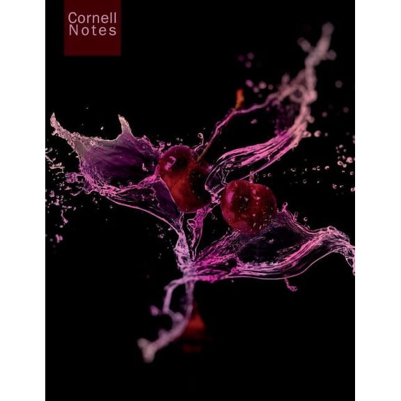 Cornell Notes: Large Student Cornell Note Taking System 120 Pages Wild Cherries, (Paperback)