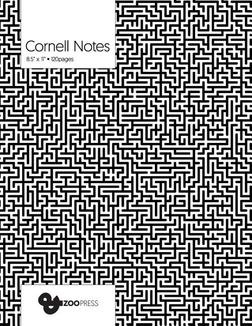 Maxe Writing Note Cornell Notes: Maze Cover - Best Note Taking System for Students ...