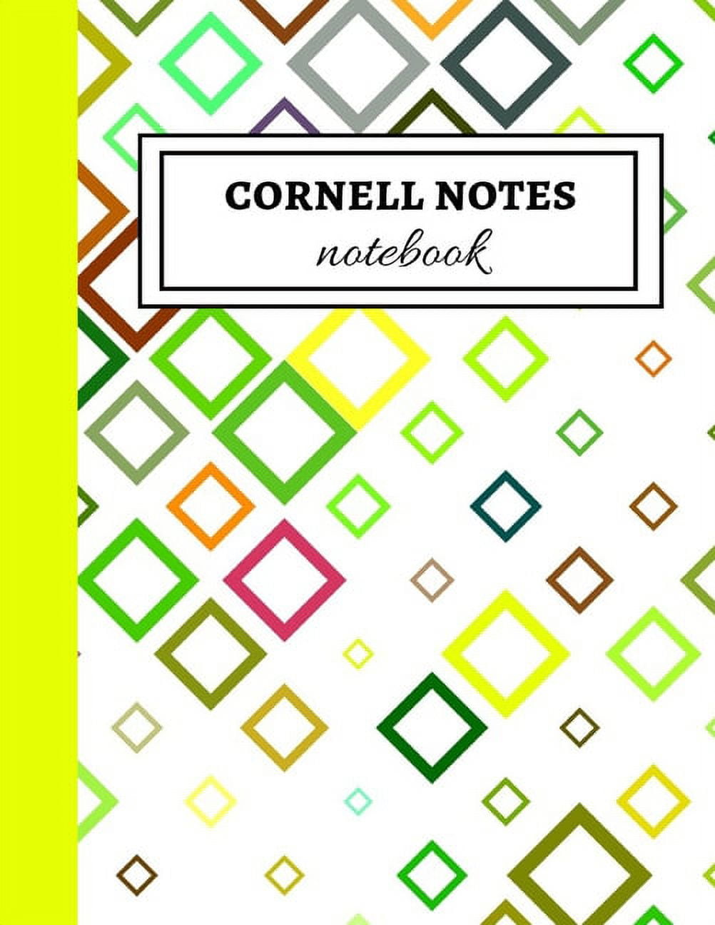 Cornell Notes Notebook Cute Large Cornell Note Paper / Note Taking