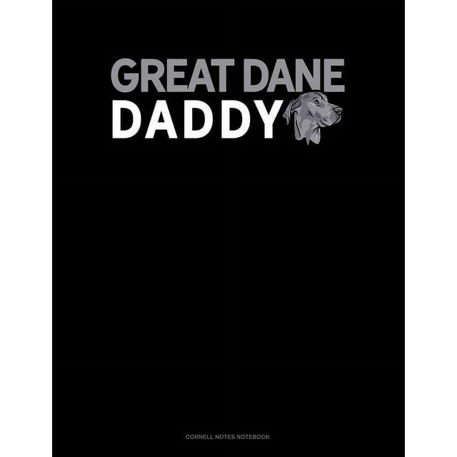 Cornell Notes Notebook Great Dane Daddy Cornell Notes Notebook (Other