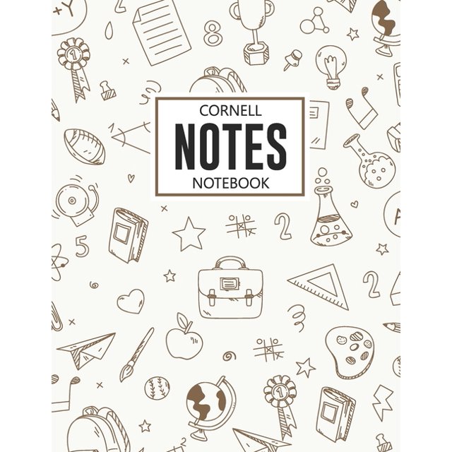 Cornell Notes Notebook Science Graph Paper Quad Grid Note Taking