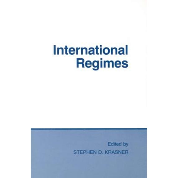 Pre-Owned International Regimes (Paperback) 0801492505 9780801492501