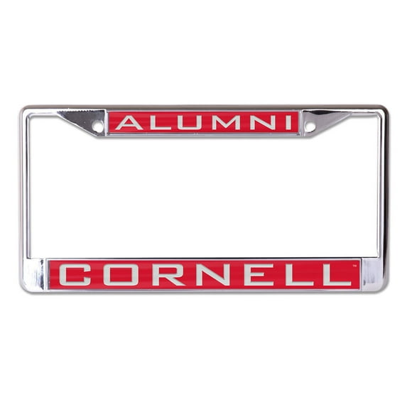 Cornell University Big Red License Plate Frame - Inlaid - Alumni