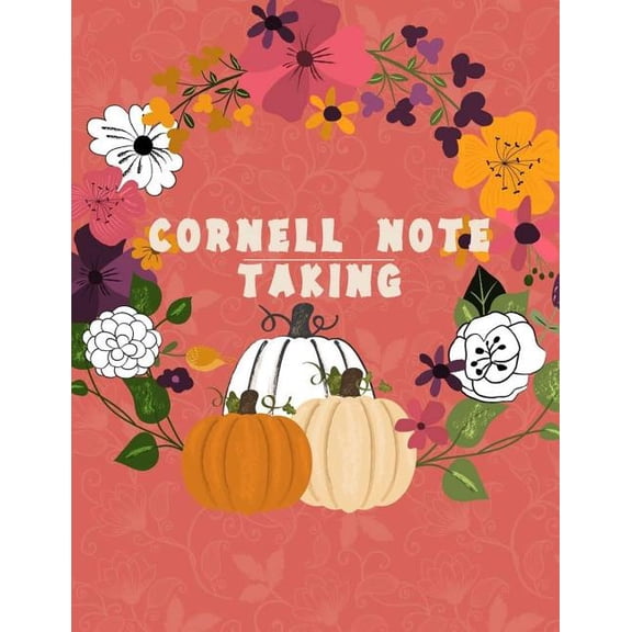 Cornell note taking : Note Taking Notebook, For Students, Writers, school supplies list, Notebook 8.5 x 11- 120 Pages (Paperback)