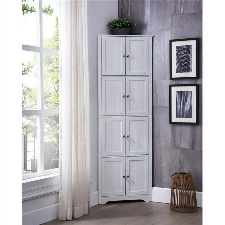 8 door corner cabinet discount