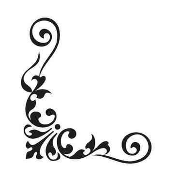 Corner Accent Decals - Large