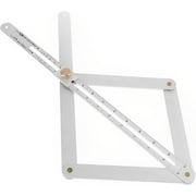 Corner Angle Measuring Tool,Angle Layout Measuring Ruler,Protractor Angle Finder for Carpenters Hobbyists (Long Model)