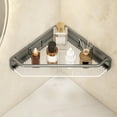 thumbnail image 1 of Corner Bathroom Counter Organizer Sink Organizer Countertop Shelf for Storage with Non-slip Design and Water-resistant Surface for Small Bathrooms and Vanity Organization, 1 of 8