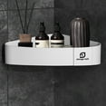 thumbnail image 1 of Corner Bathroom Counter Organizer, Sink Storage Rack, Plastic Corner Shelf, Space-Saving, Multi-Purpose, Water-Resistant, Easy to Install & Clean, 1 of 5