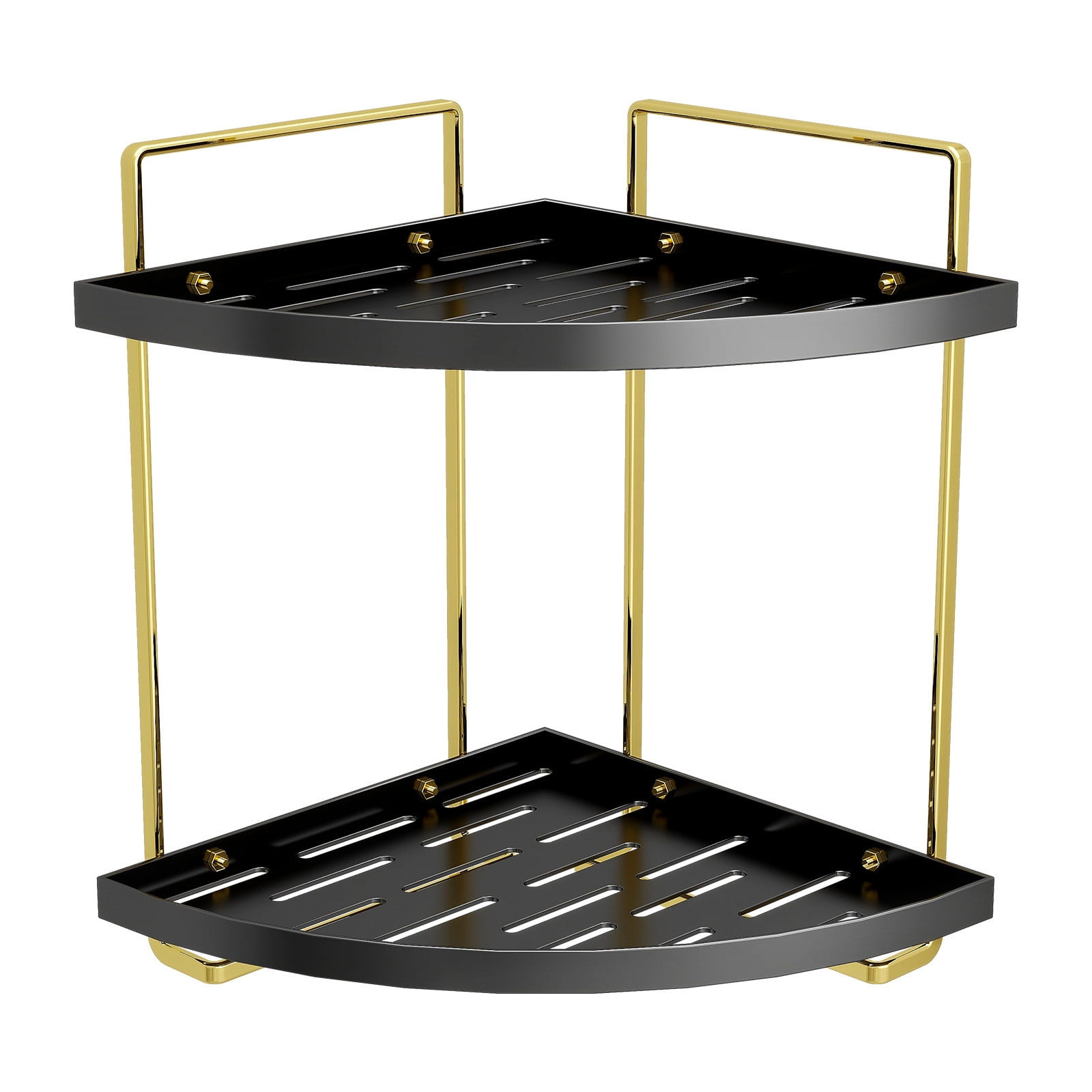 Corner Bathroom Organizer Countertop 2 Tier Corner Shelf Bathroom ...
