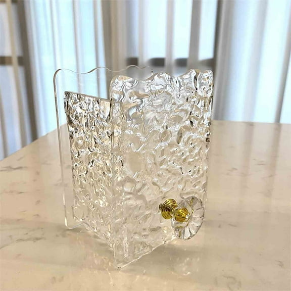 Corner Bathroom Organizer | Vanity Makeup & Perfume Storage Tray | Countertop Cosmetic Shelf Organizer | Skin Care & Makeup Brush Holder | 1-Piece