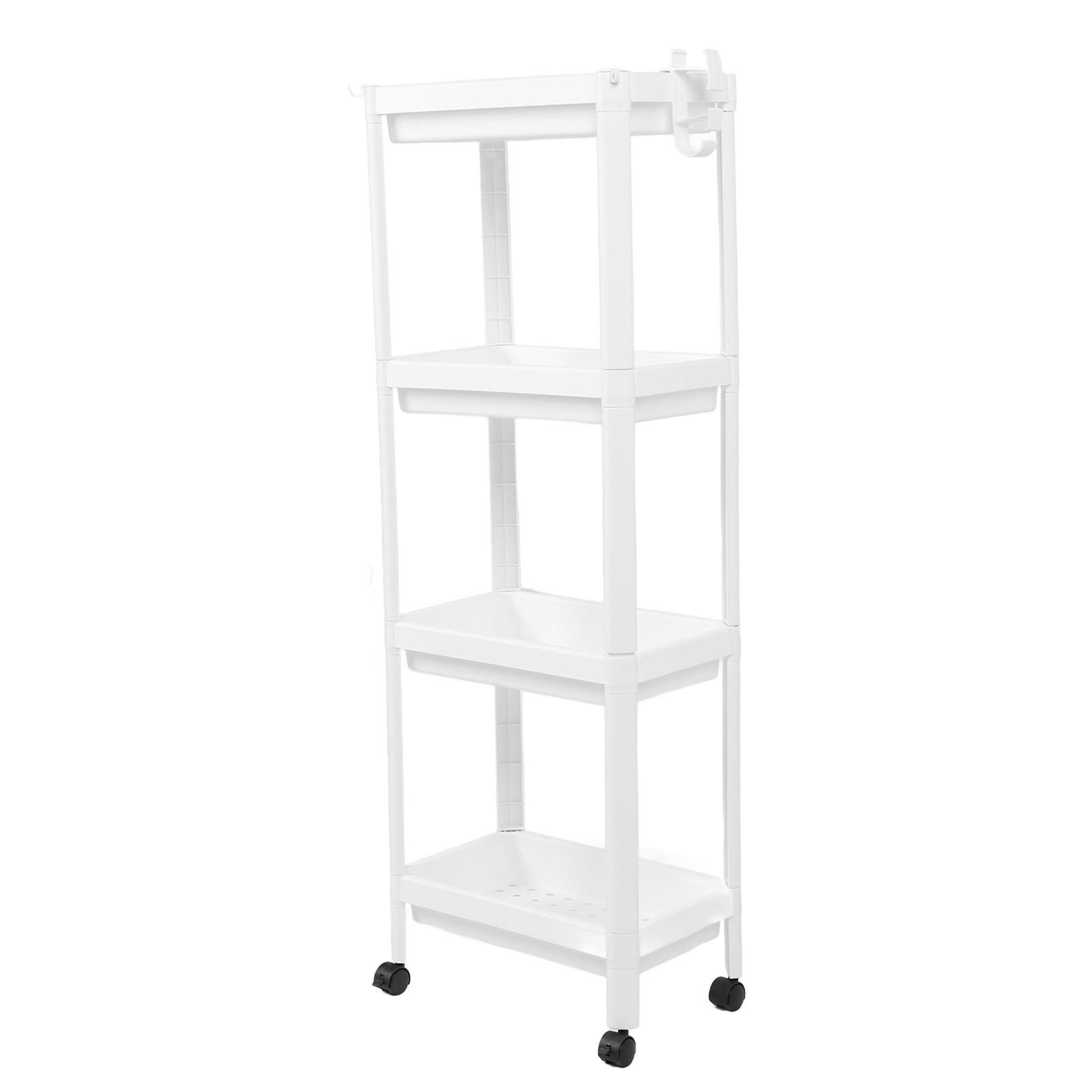 Corner Bathroom Tower Shelf, Maximize Space With Durable Plastic ...