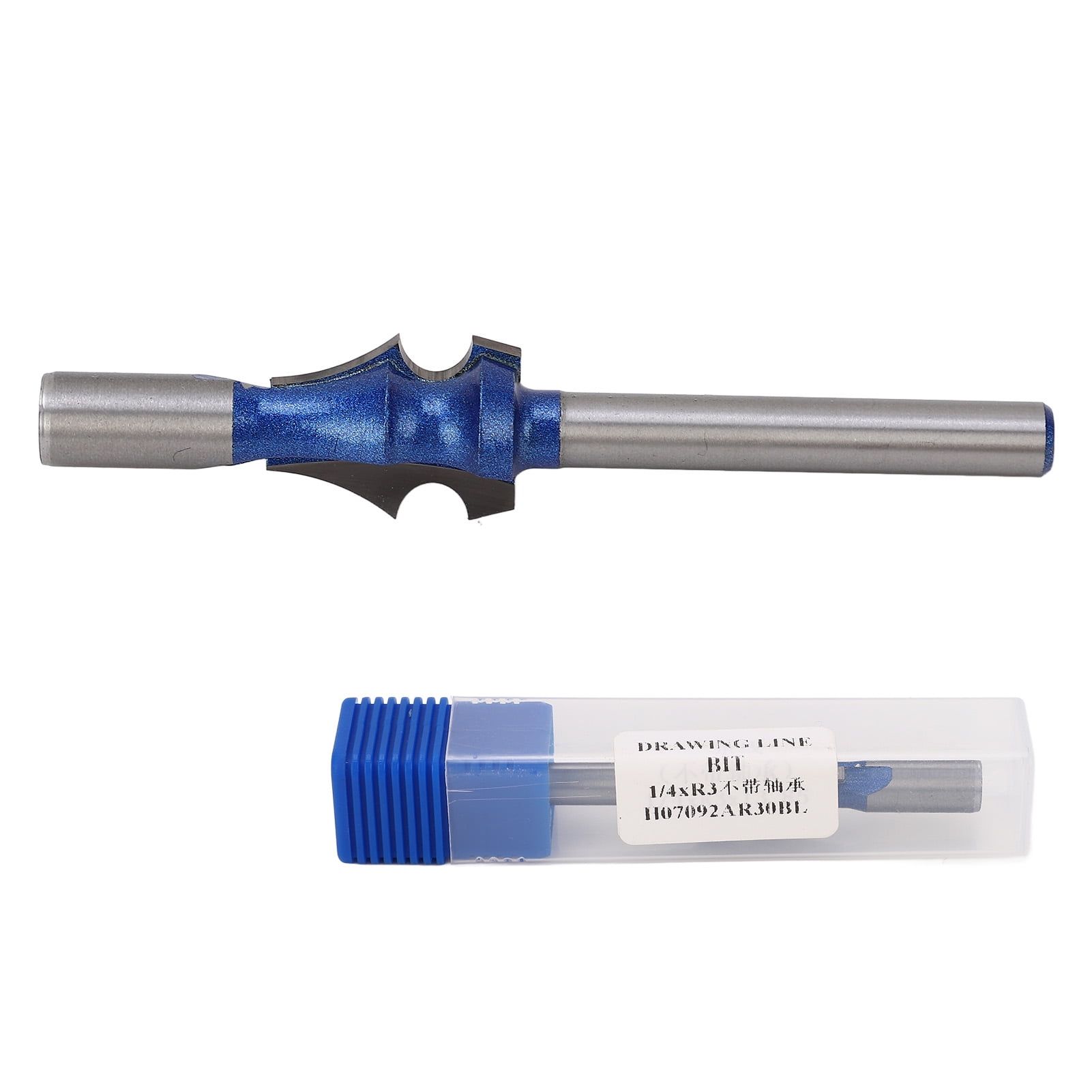 Corner Bead Router Bit Tungsten Steel Alloy 1/4xR3 Beading Router Bit