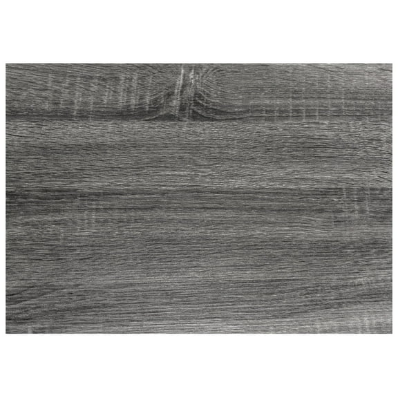 Corner Bookshelf, 5 Tier Etagere Bookcase - 72" Tall, Modern Grey & Black Laminate - for Living Room, Bedroom, Home Office