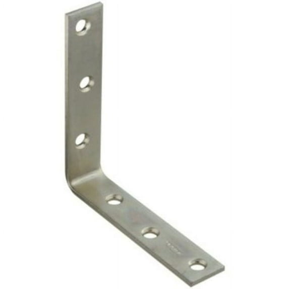 Corner Brace Zinc 5X1"