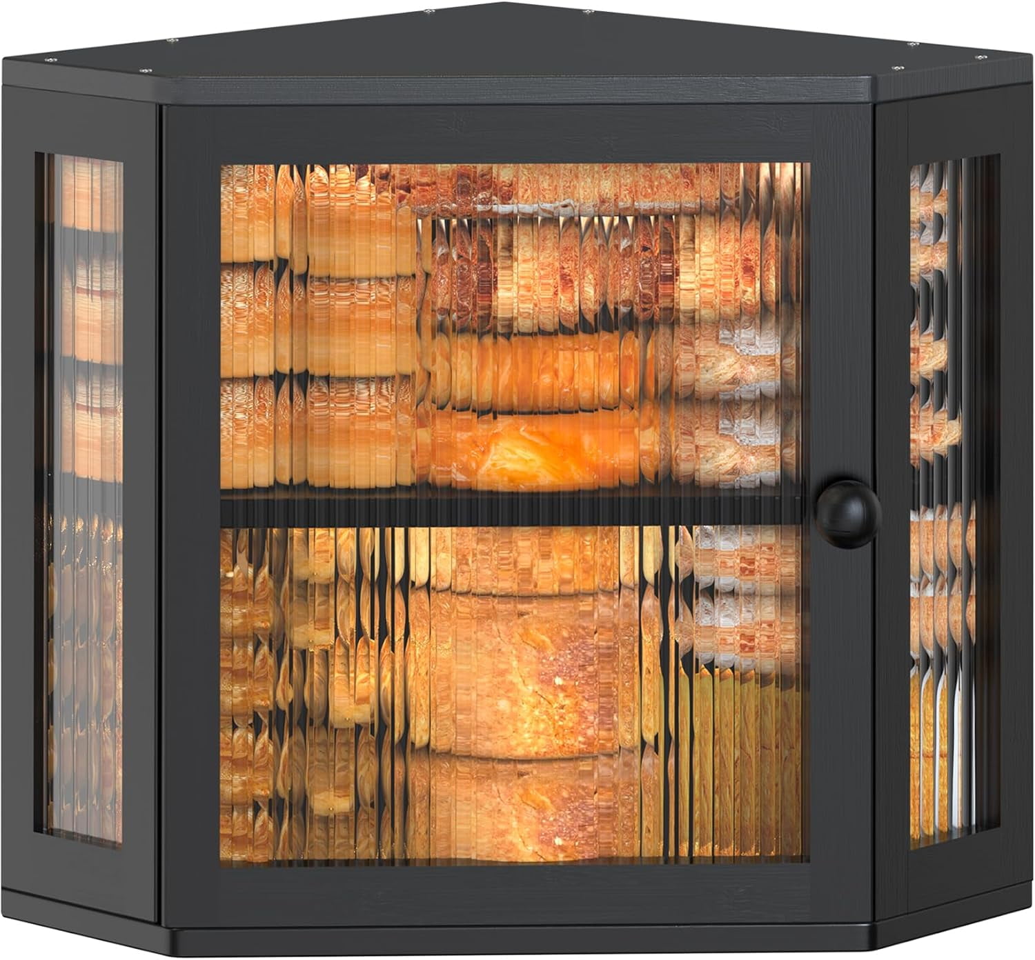 Corner Bread Box Extra Large Bread Box for Bread Storage Durable